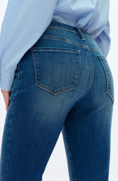 Bayeas Low Rise Bootcut Jeans In Blue