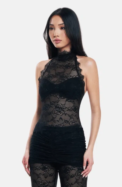Ow Collection Selah Lace Top In Black