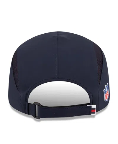 New Era Men's Navy Houston Texans 2025 Sideline Runner Adjustable Hat In Blue