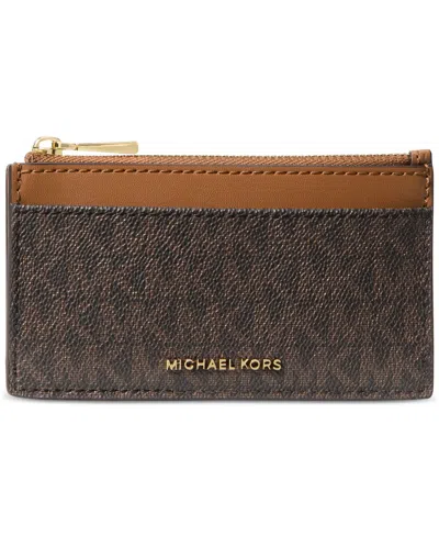Michael Kors Michael  Jet Set Small Zip Key Card Case