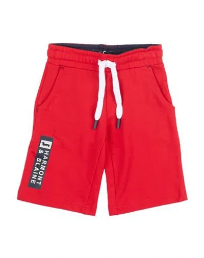 Harmont & Blaine Toddler Boy Shorts & Bermuda Shorts Red Size 6 Cotton In Red