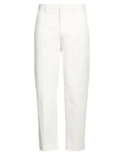 Incotex By Slowear Man Pants White Size 38 Cotton, Elastane In White
