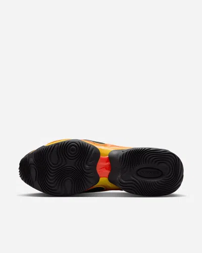 Nike Air Max Muse Mesh-trimmed Metallic Sneakers In Gold