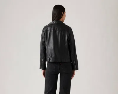Levi's Levi S Kendal Black Eco-leather Moto Jacket