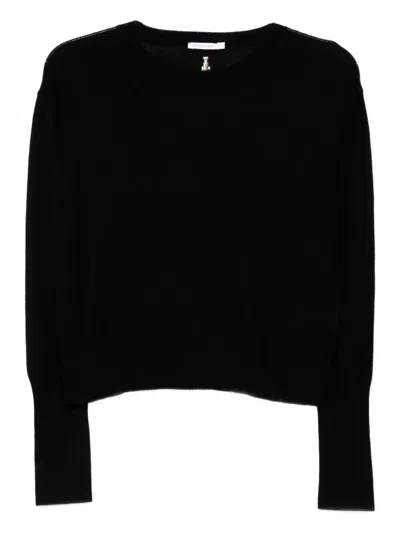 Patrizia Pepe Sweater In Black