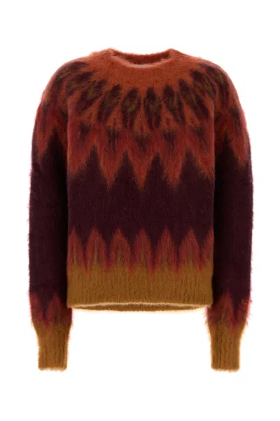 Isabel Marant Étoile Isabel Marant Etoile Embroidered Wool Blend Natania Sweater In Multi