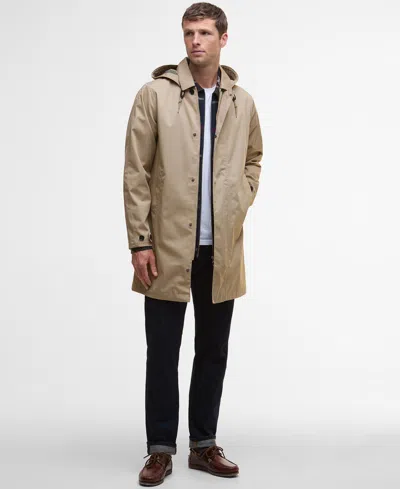 Barbour Men's Lorig Mac Waterproof Jacket In Gray