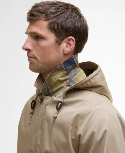 Barbour Men's Lorig Mac Waterproof Jacket In Gray