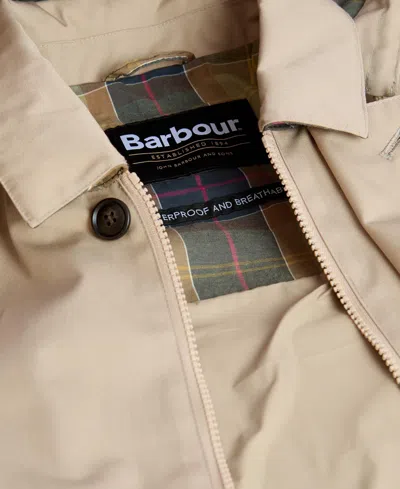 Barbour Men's Lorig Mac Waterproof Jacket In Gray