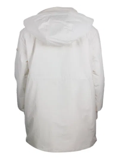 Armani Exchange Coat In Neutral