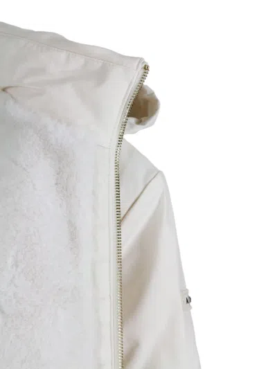 Armani Exchange Coat In Neutral