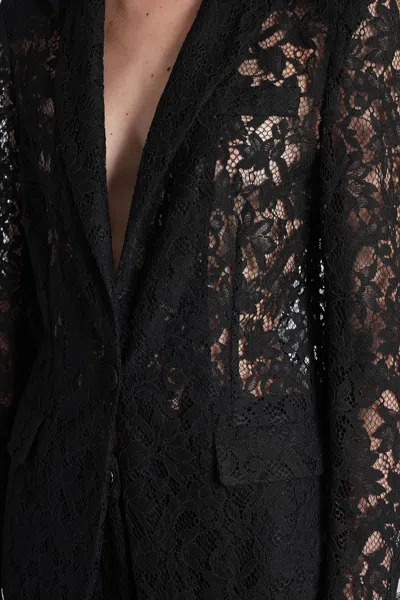 Blumarine Blazer In Black Polyester In Black