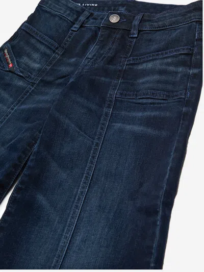 Diesel Kids D-pam-j Jeans In Blue