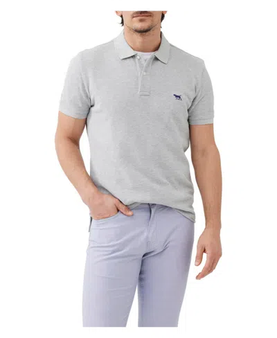 Rodd & Gunn Rodd Gunn Men's The Gunn Short Sleeve Slim Fit Polo In Gray