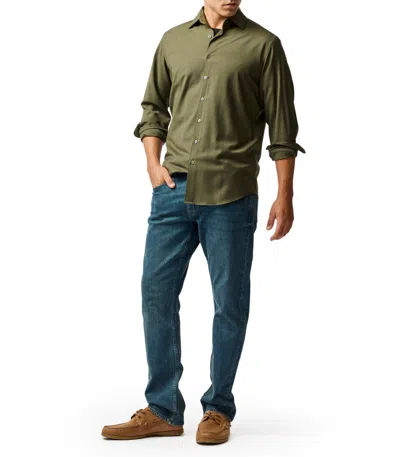 Rodd & Gunn Esk Valley Sports Fit Shirt In Pine