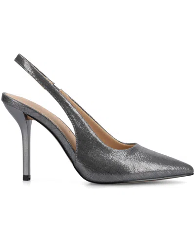 Journee Collection Journee Women's Elenney Pumps In Gray