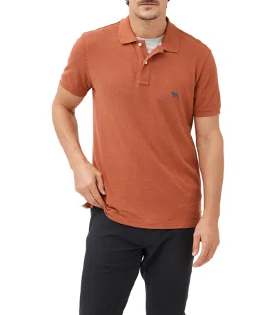 Rodd & Gunn Rodd Gunn Men's The Gunn Short Sleeve Slim Fit Polo In Brown