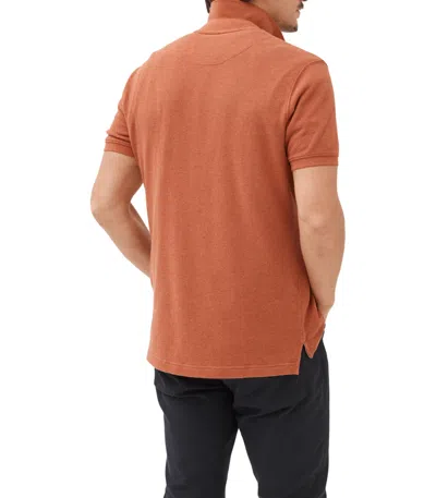Rodd & Gunn Rodd Gunn Men's The Gunn Short Sleeve Slim Fit Polo In Brown