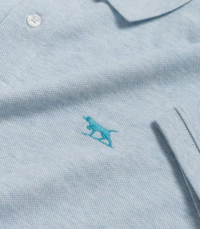 Rodd & Gunn Rodd Gunn Men's The Gunn Short Sleeve Slim Fit Polo In Blue