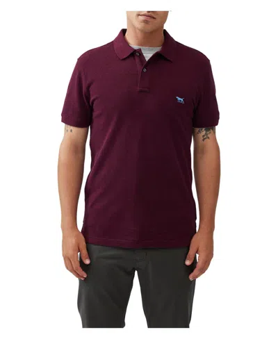 Rodd & Gunn Rodd Gunn Men's The Gunn Short Sleeve Slim Fit Polo In Red