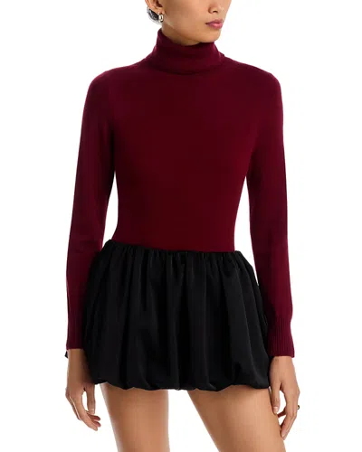 French Connection Babysoft Turtleneck Sweater In Red