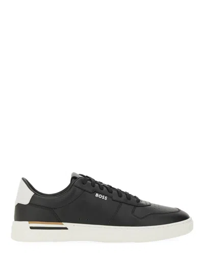 Hugo Boss Boss Sneakers Clint_tenn_ltvpn In Black