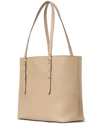 Kate Spade Do It All Medium Leather Tote Bag In Brown