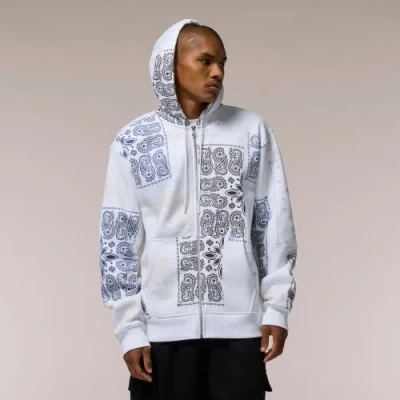 Lckr Mens  Phader Fleece Full-zip Hoodie In Blue