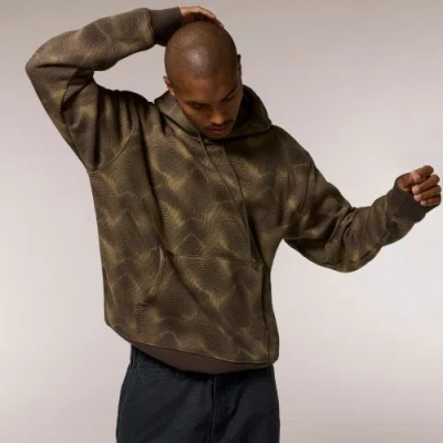 Lckr Mens  Based Fleece Pullover Hoodie In Brown