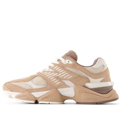 New Balance Unisex 9060 In Braun/beige/blau, Wildleder/mesh, Grösse 44 In Neutral