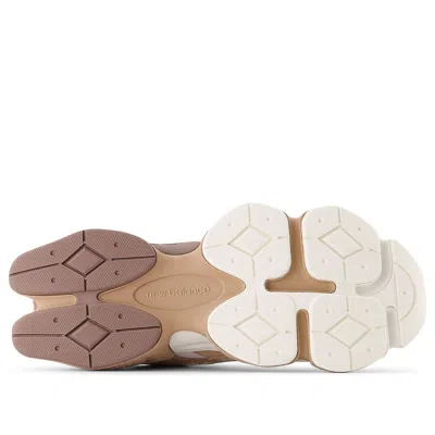 New Balance Unisex 9060 In Braun/beige/blau, Wildleder/mesh, Grösse 44 In Neutral