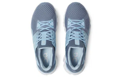 On Cloudswift Ridged-sole Sneakers In Blue