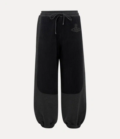 Vivienne Westwood Pants Gray In Black