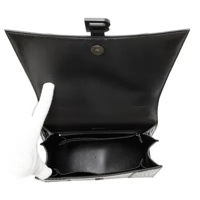 Pre-owned Balenciaga Black Leather Handbag Shoulder Bag ()