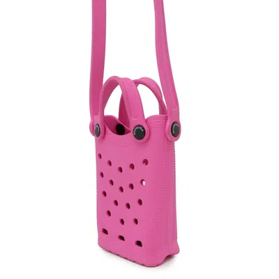 Pre-owned Balenciaga Pink Rubber Shoulder Bag ()
