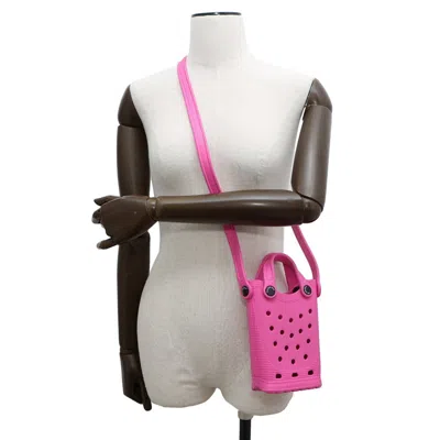 Pre-owned Balenciaga Pink Rubber Shoulder Bag ()