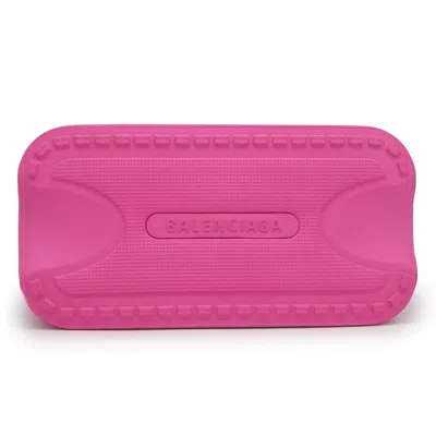 Pre-owned Balenciaga Pink Rubber Tote Bag ()