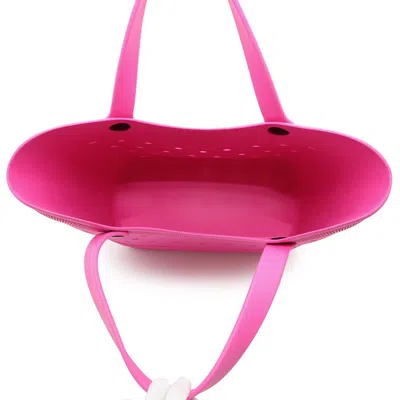 Pre-owned Balenciaga Pink Rubber Tote Bag ()