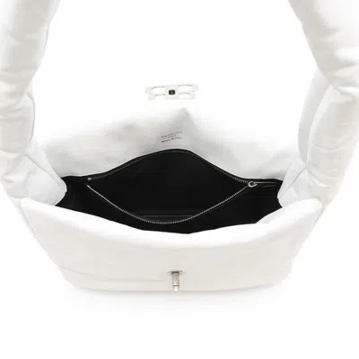 Pre-owned Balenciaga White Leather Shoulder Bag ()