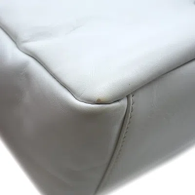 Pre-owned Balenciaga White Leather Shoulder Bag ()