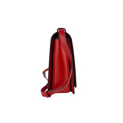 Pre-owned Burberry Red Color Leather Shoulder Bag ()