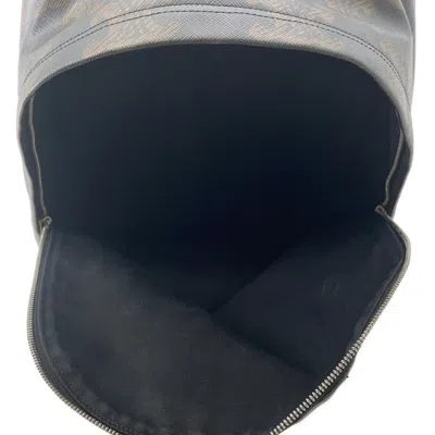 Pre-owned Celine Black Brown Pvc Leather Backpack ()