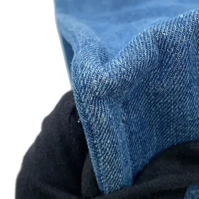Pre-owned Celine Cabas Blue Denim Tote Bag ()