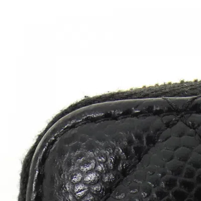 Pre-owned Chanel Black Grained Calfskin Coin Purse/coin Case ()
