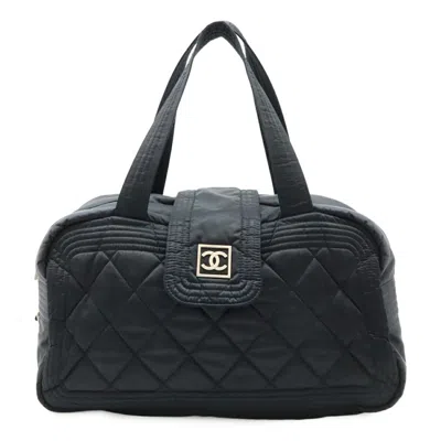 Pre-owned Chanel Sport Black Quilting Shoulder Bag Tote Bag ()