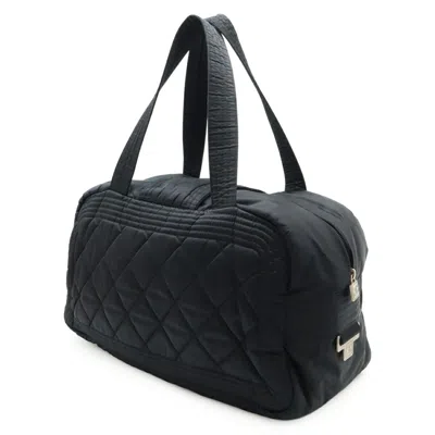 Pre-owned Chanel Sport Black Quilting Shoulder Bag Tote Bag ()