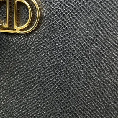 Pre-owned Dior Christian  Black Leather Shoulder Bag ()