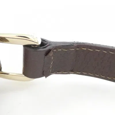 Pre-owned Gucci Beige Brown Gg Canvas Shoulder Bag ()