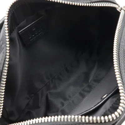 Pre-owned Gucci Black Nylon Canvas Clutch Bag ()