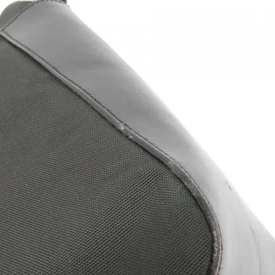 Pre-owned Gucci Brown Green Nylon Shoulder Bag ()